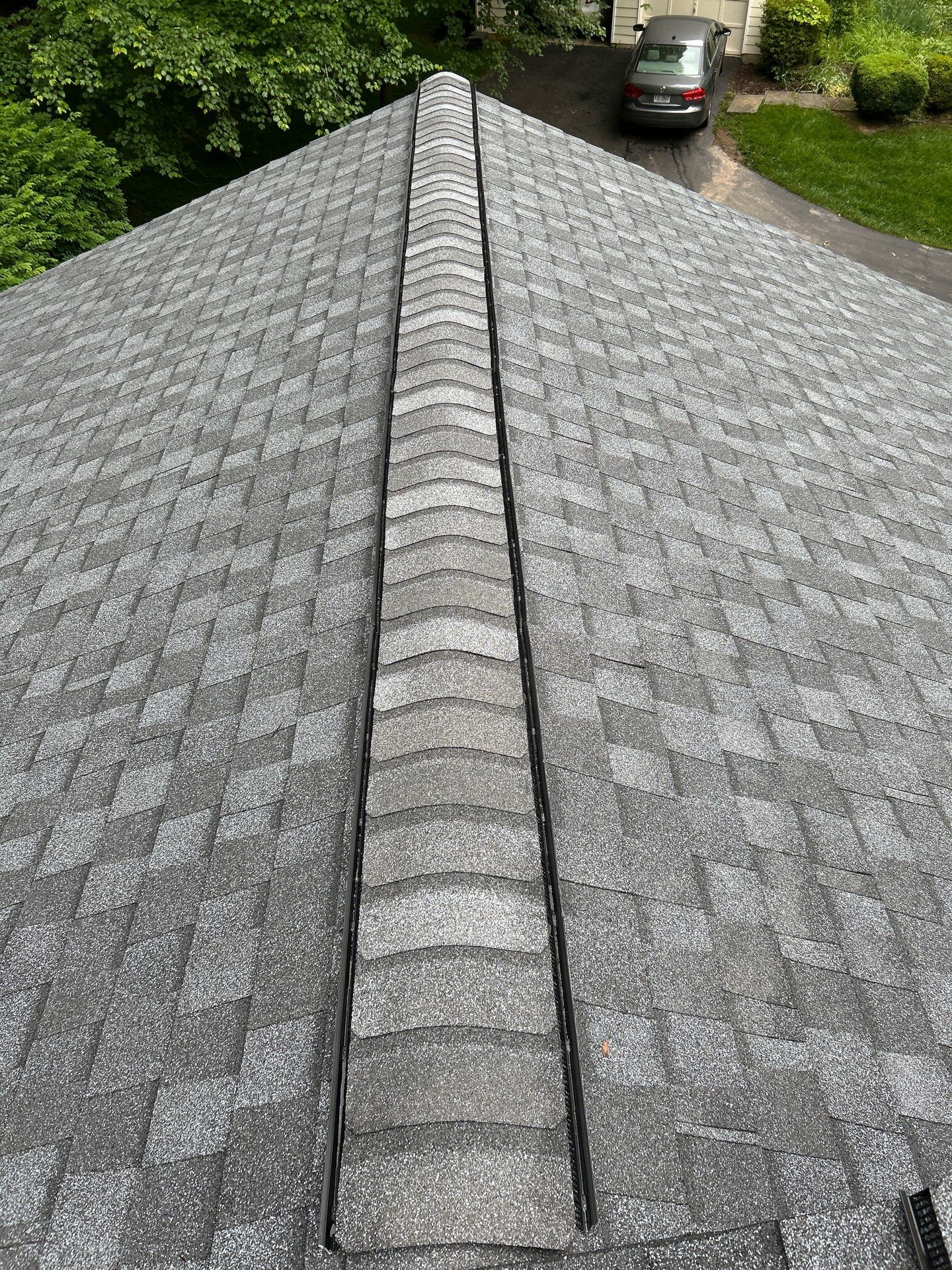 Oakton: Roof Replacement With CertainTeed Landmark Designer Shingles in Pewter by RM Banning, Inc.