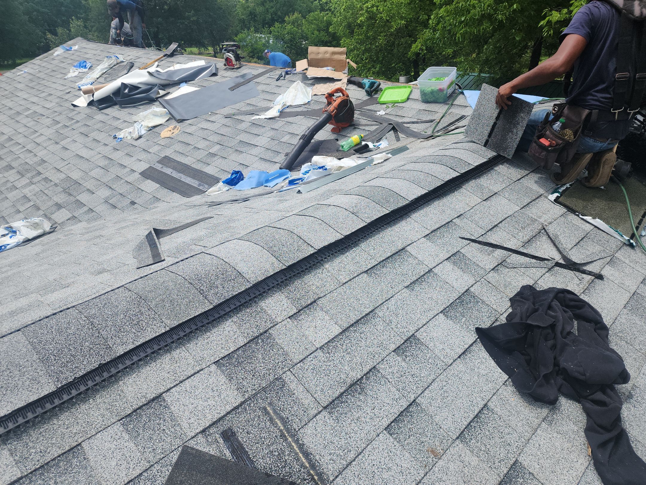 Residential Shingle Reroof using Malarkey Vista by Hostetler Roofing