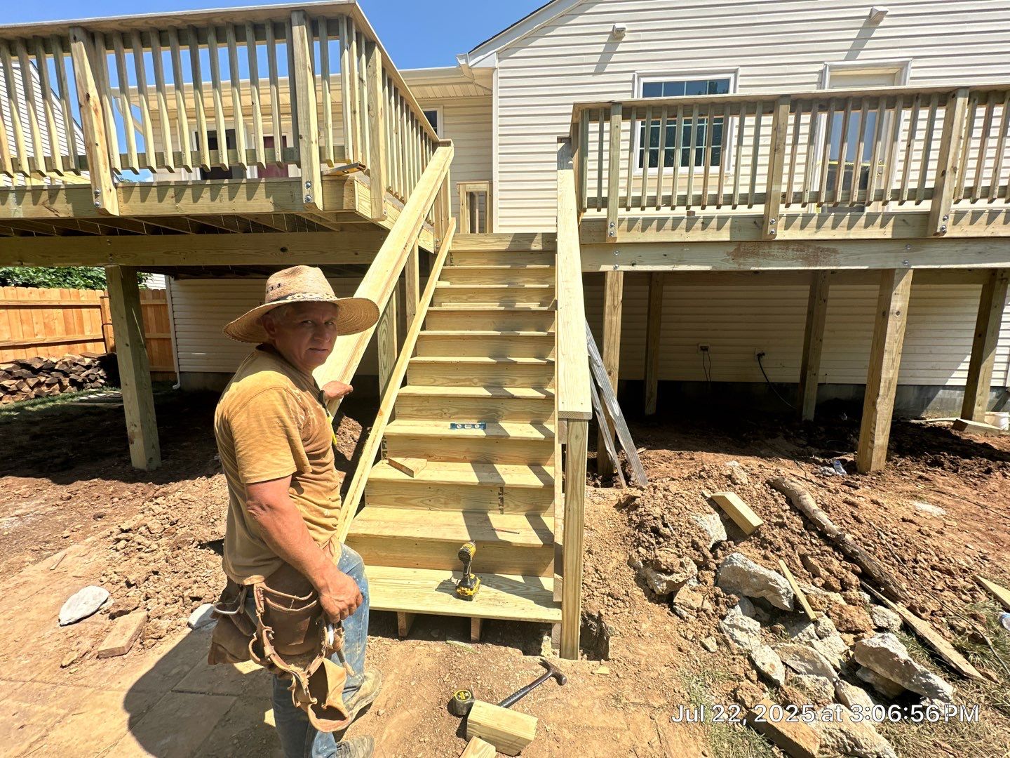 Project in Fredericksburg, VA by City Light Construction LLC