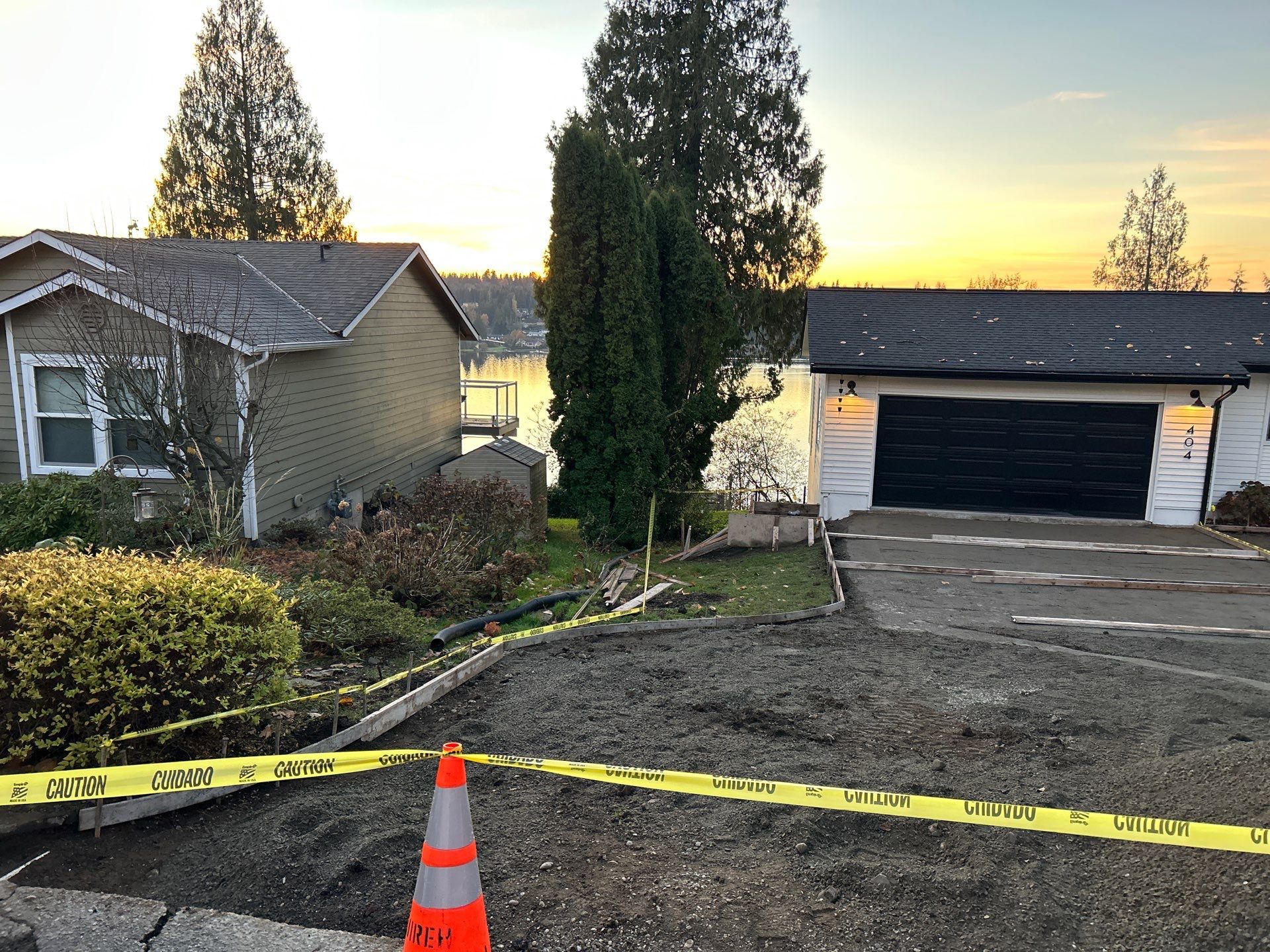 Raphil Haswega Concrete Driveway  by Jireh Asphalt & Concrete Inc 