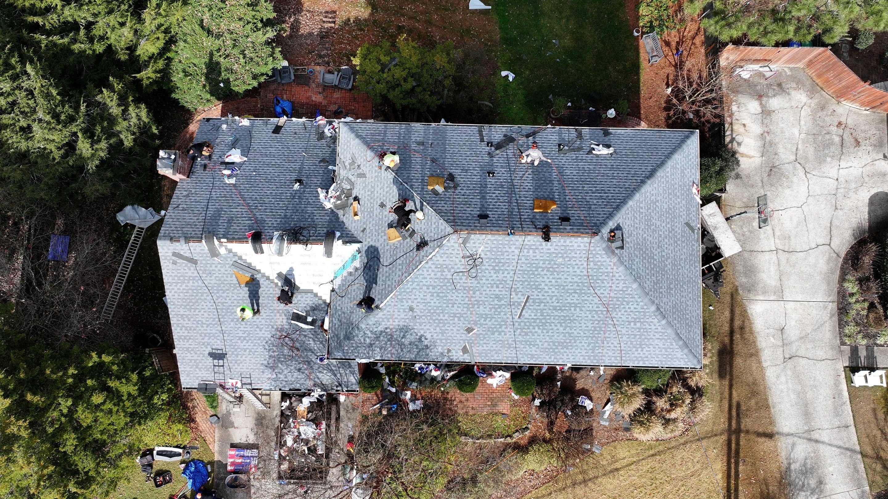 GAF Timberline HDZ in Oyster Grey by Element Pros Roofing, LLC