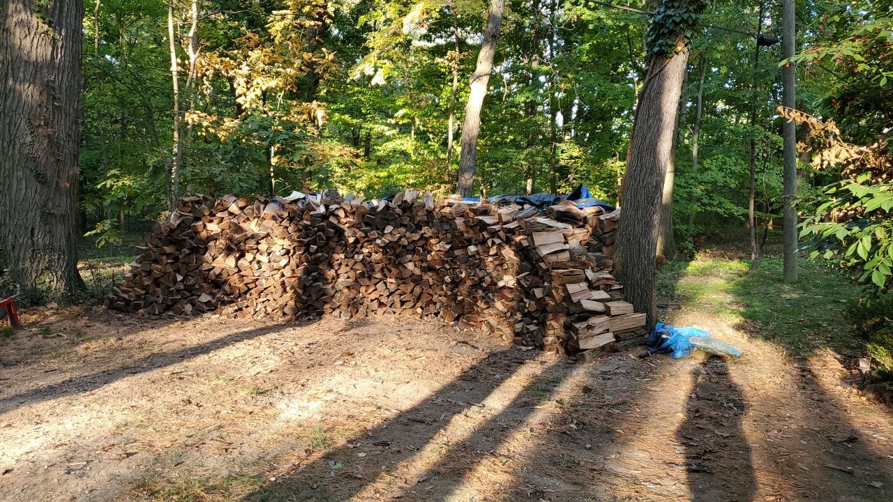 Firewood Delivery  using Seasoned Firewood by Mike Jones & Sons Tree Service LLC 
