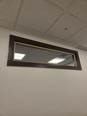 Clerestory Window using Laminated Safety Glass