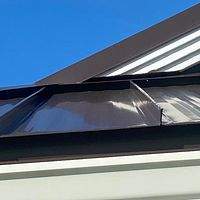 24ga 1.5" Mechanical Seam Mansard Brown 