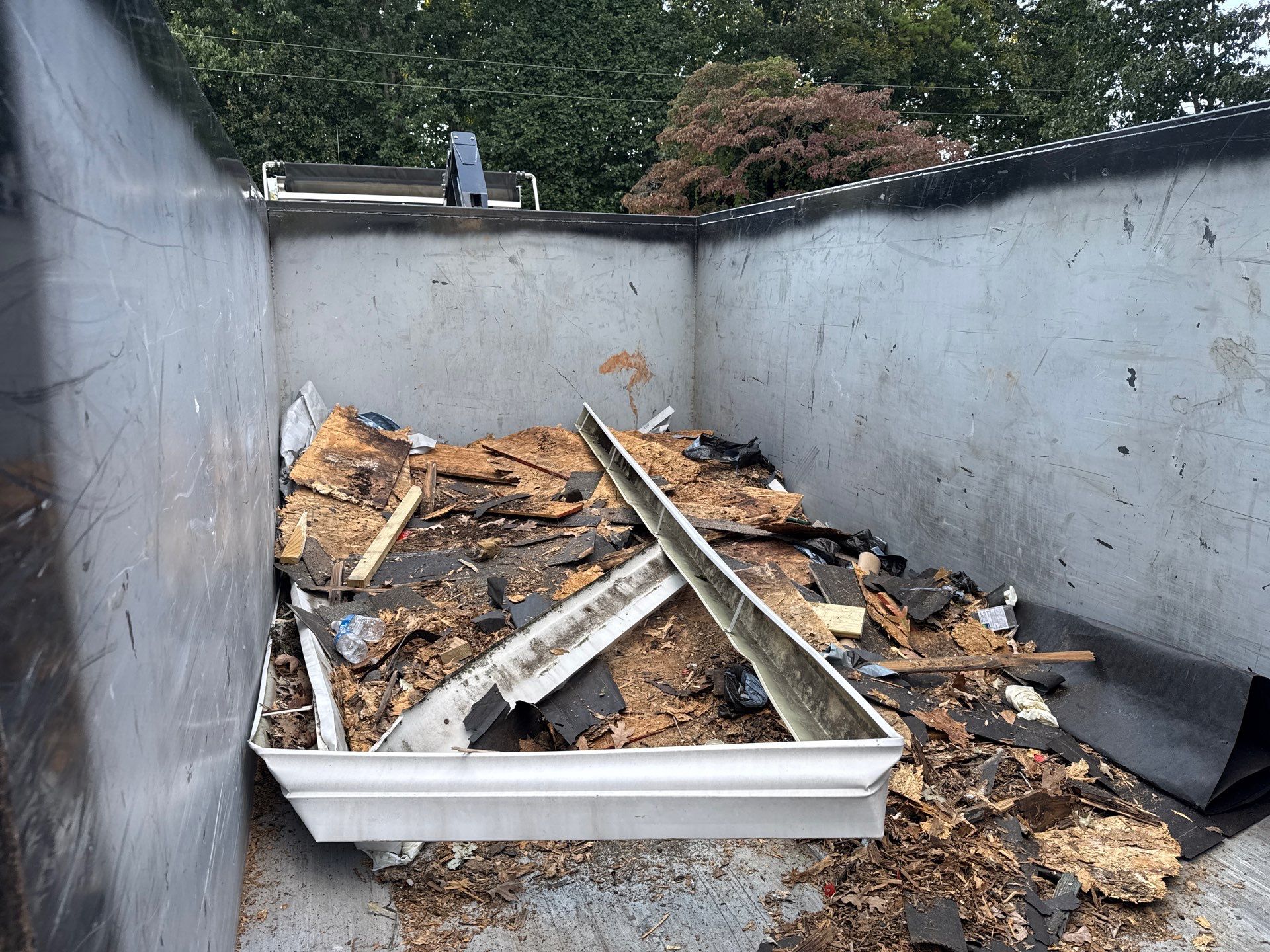 Project in New London by Badger Hauling