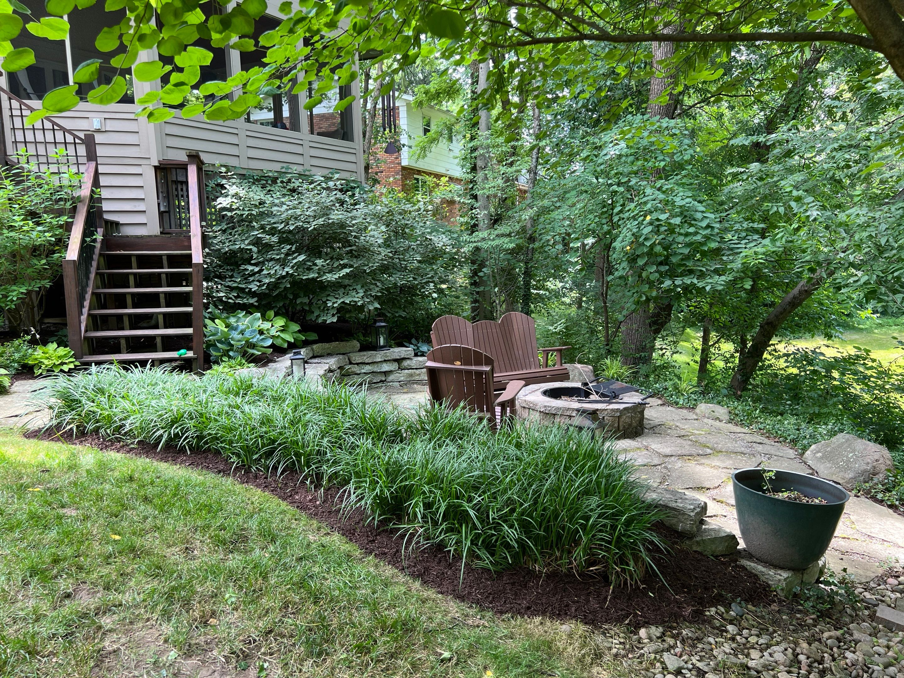 Spring Clean Up with additional Gravel Worl & Plant Installation by Reisenberg’s Lawn & Landscape, LLC