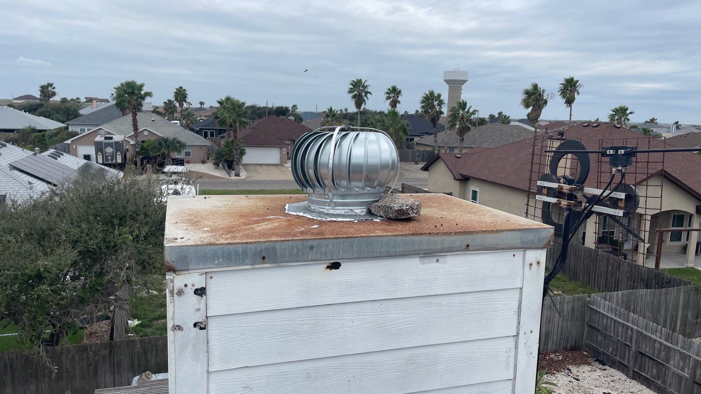 Residential Roofing Repair using Custom Fabricated Stainless Steel by Lighthouse Roofing