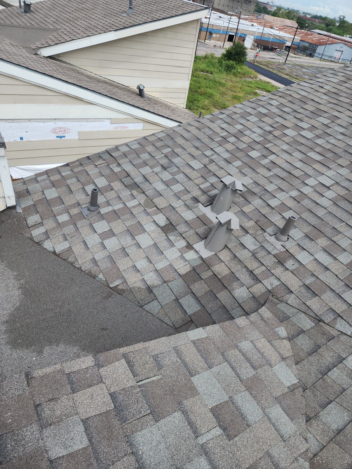 Residential Roofing Installation using Owen's Corning Duration (Lifetime) Shingles by Roof Repair Company