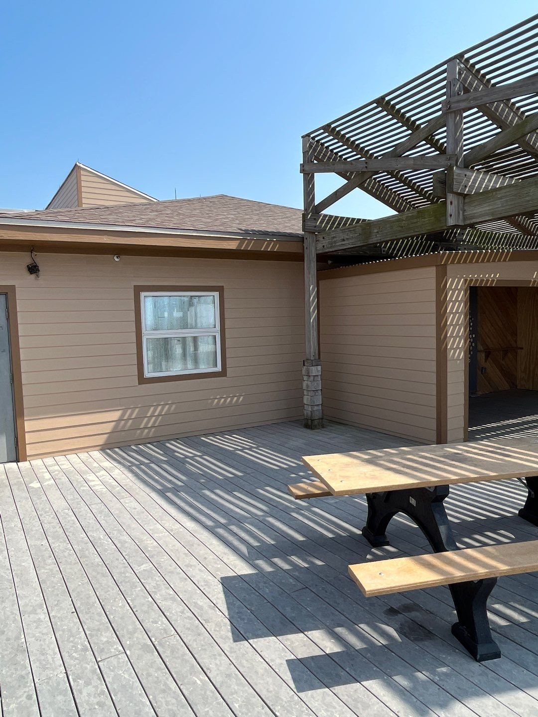 Padre Island National Seashore Malaquite Visitor Center Exterior remodel by Bayfront Roofing and Construction