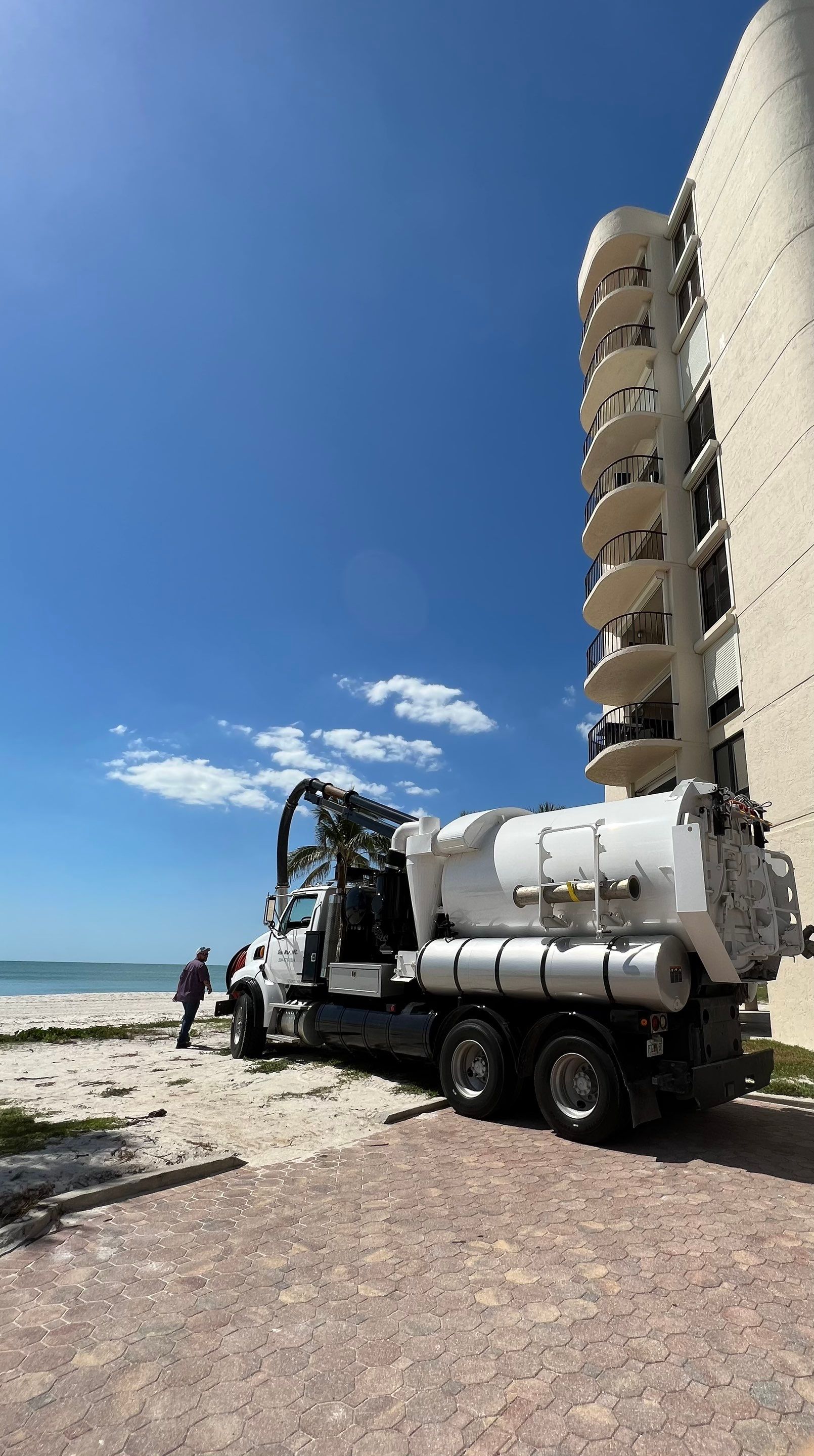 Condo Storm Water System Maintenance by APS Power & Water