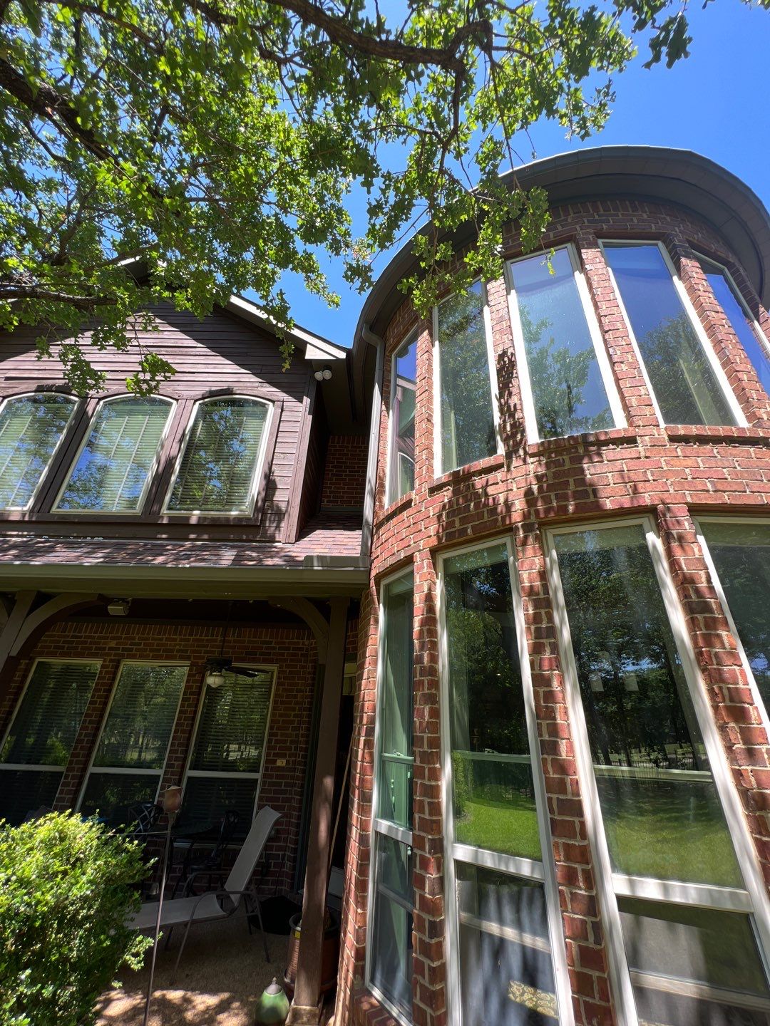 Residential Roofing Installation using Certainteed Landmark with custom Copper Turret by Becker Roofing and Exteriors