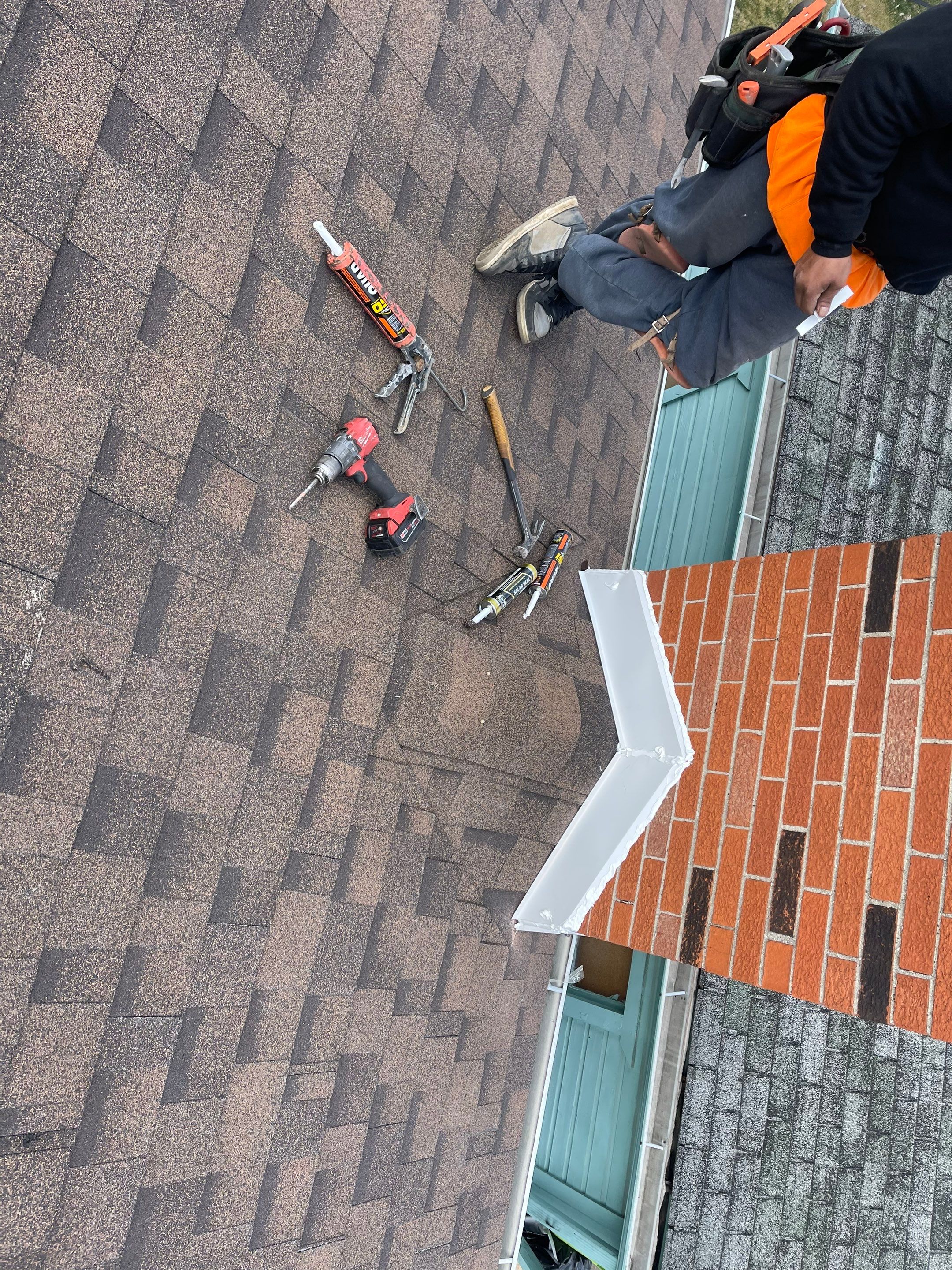 Residential Roofing Installation using IKO Dual Brown by JNR Roofing LLC