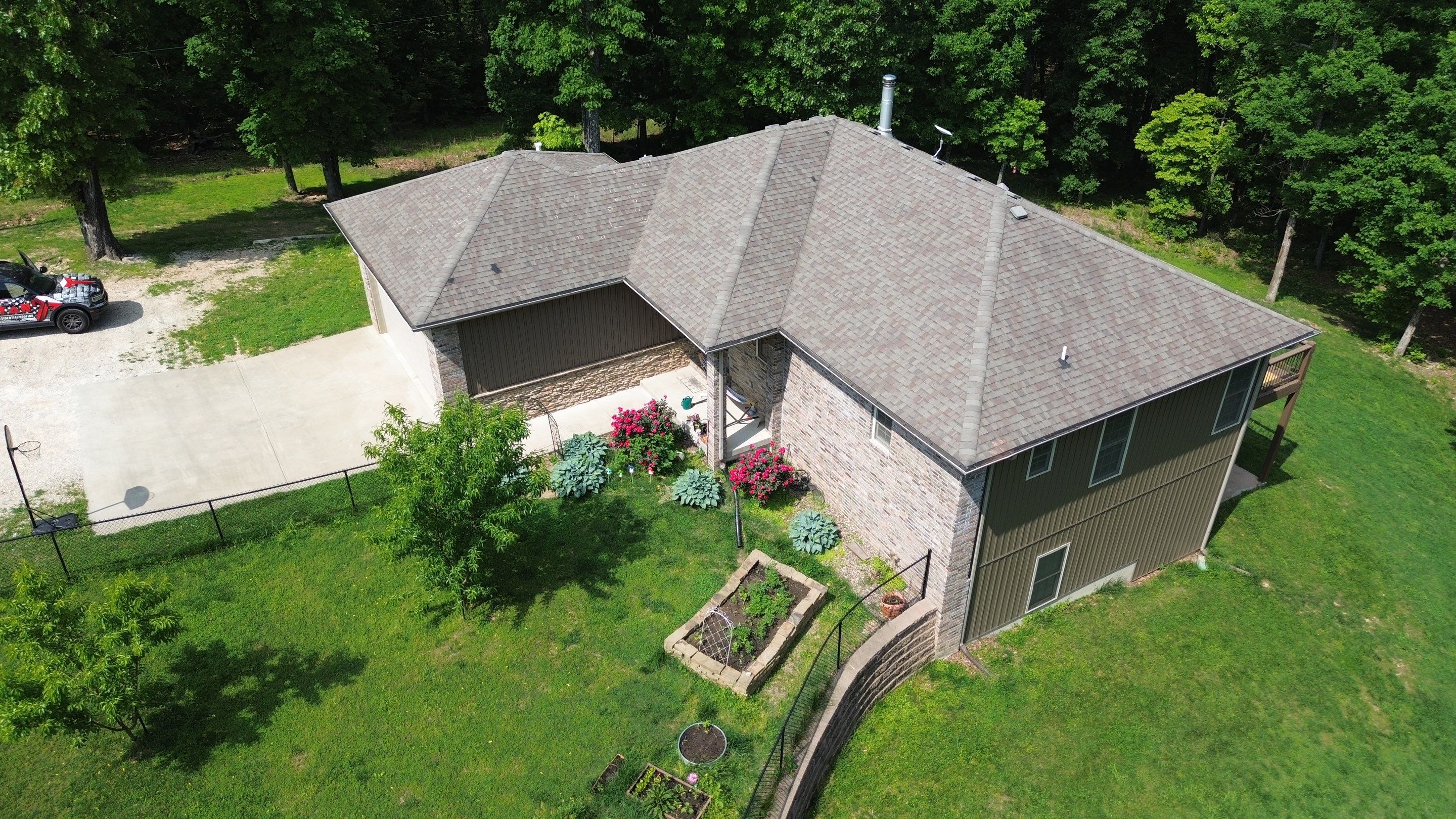 Residential Roofing Install - Owens Corning Duration Flex Shingles - Color Driftwood  by Titan Commercial & Residential Roofing 