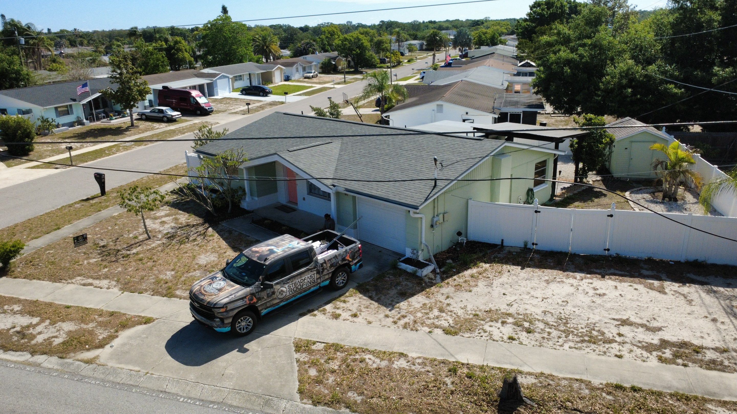Roof Replacement in Holiday, FL by Steadfast Roofing 