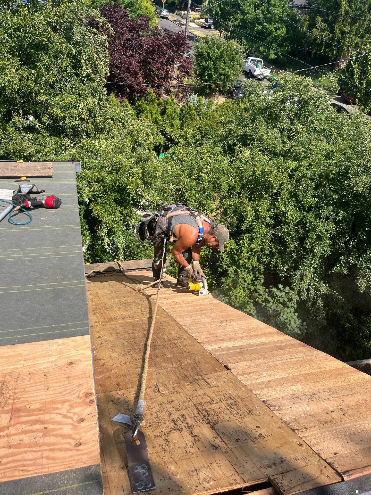 Project in Portland by Tom Leach Roofing