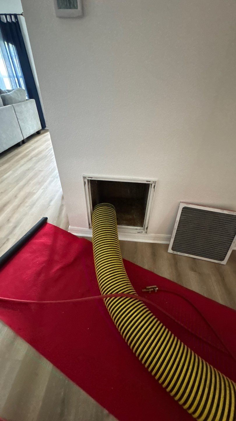 Air Duct and Repairs to Return Box in Groveland by Hygienic Air, Inc