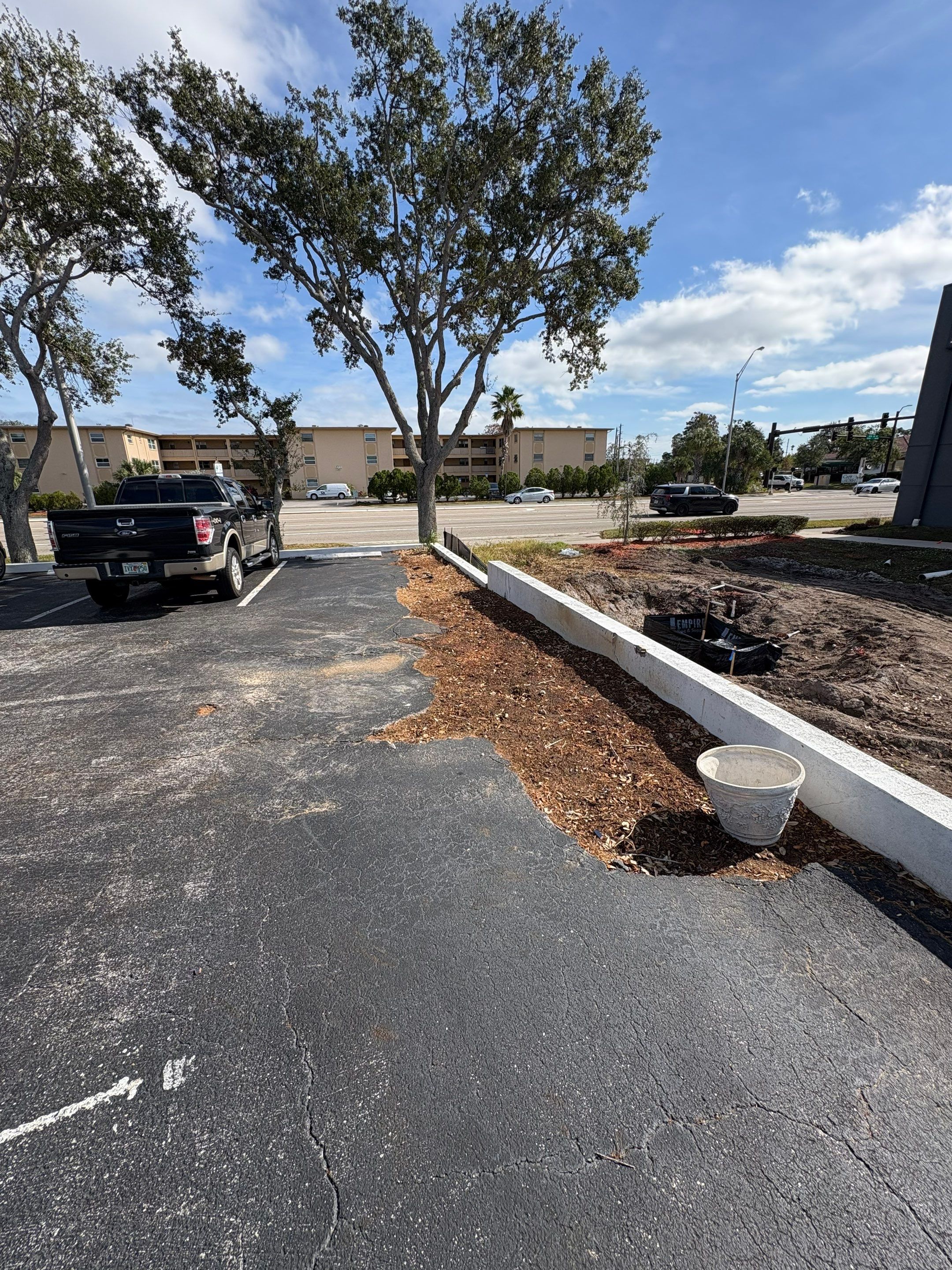 Project in St. Petersburg, FL by Sun Coast Sealcoating 