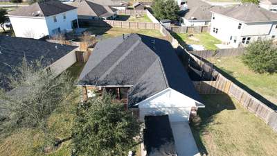 Charcoal Hip-Roof Replacement — Humble, TX