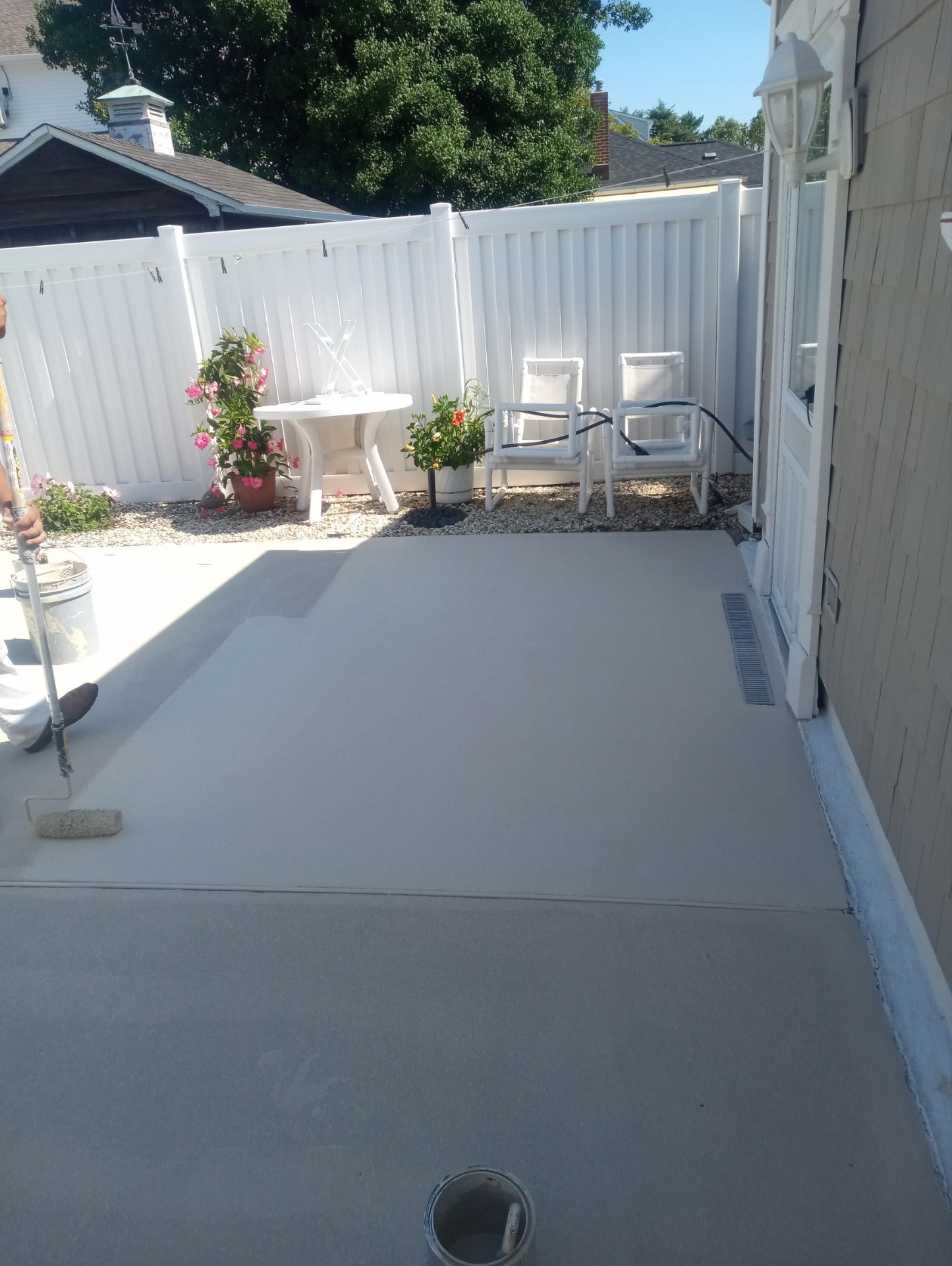 Pool Deck Restoration by FreshCoat Works LLC