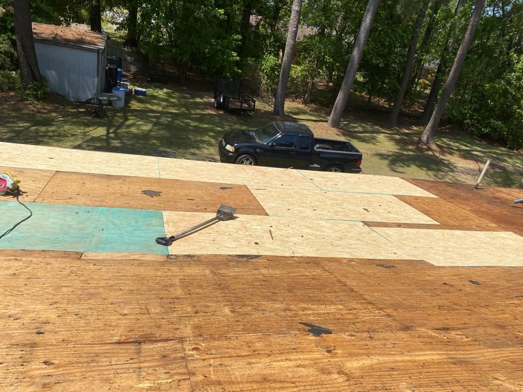 Residential Roofing Installation using High Grade Asphalt Shingles by Carolina Trophy Roofs