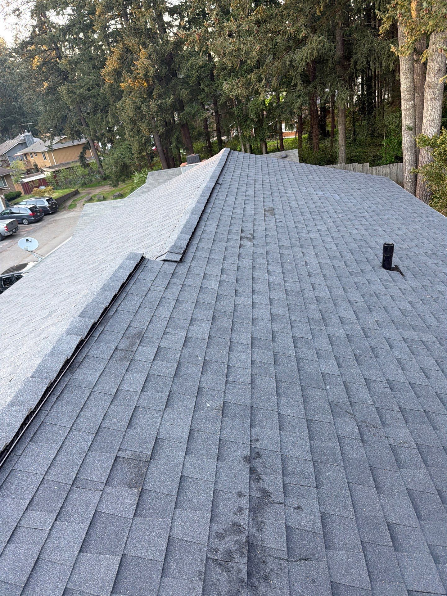 Residential Roofing Installation using GAF UHDZ Shingles by Roofing Formula LLC