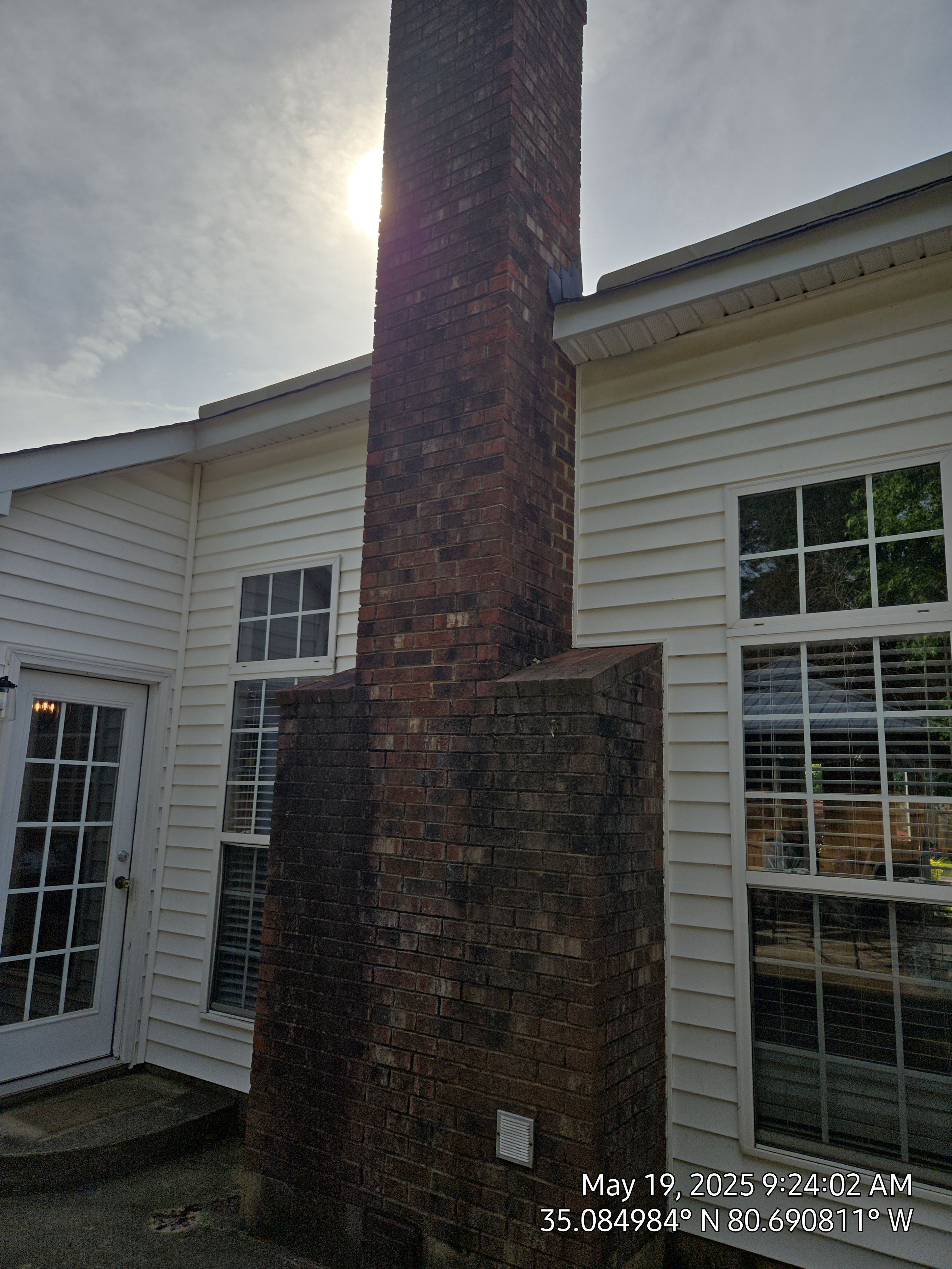 House Wash using cleaner by Power Wash Masters LLC