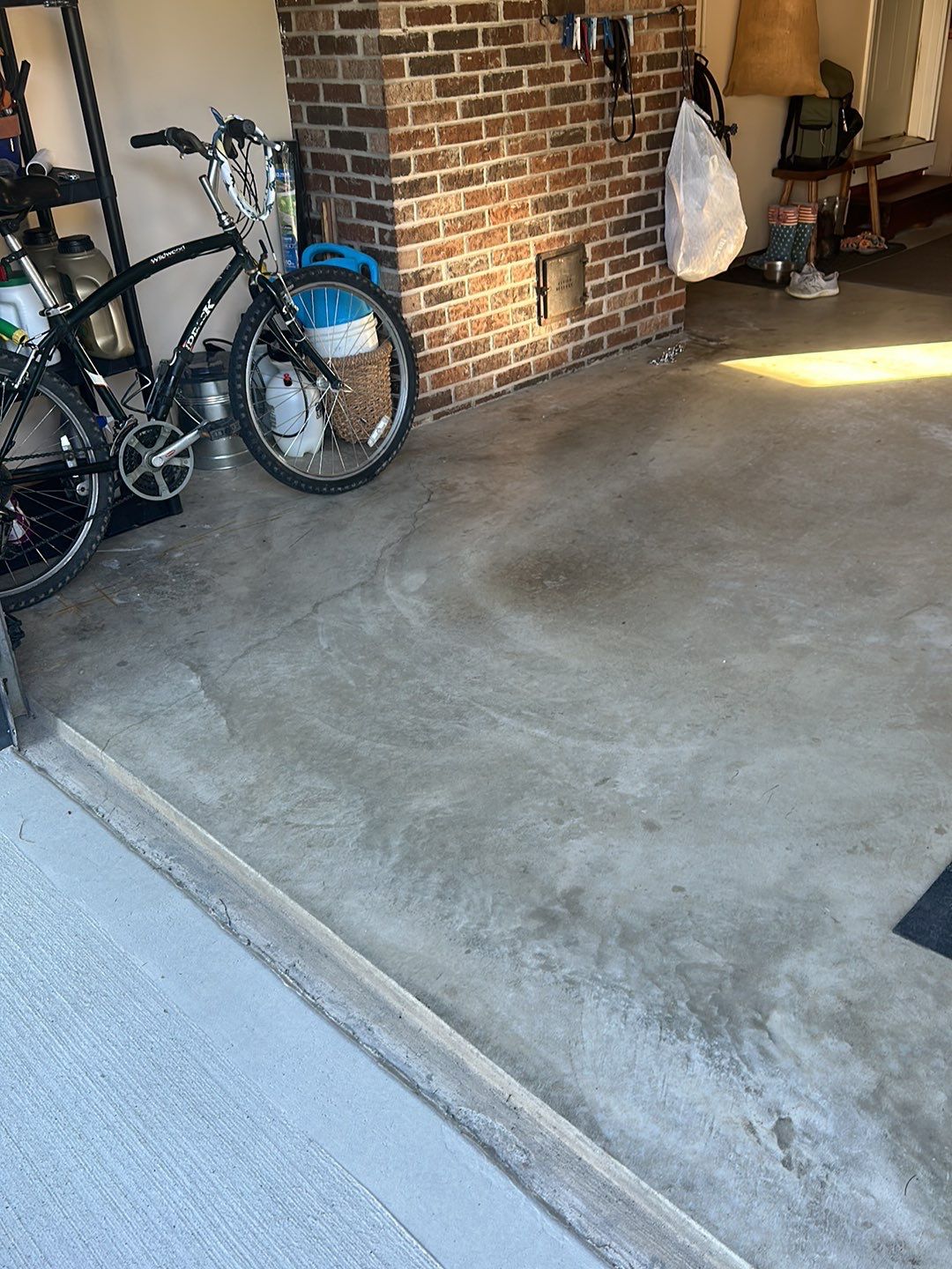 Porch + Garage Project in Weirton by Floors in a Day, Inc