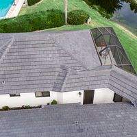Westlake New Point Concrete Tile Dark Charcoal by Total Roofing System The Metal Roof Experts