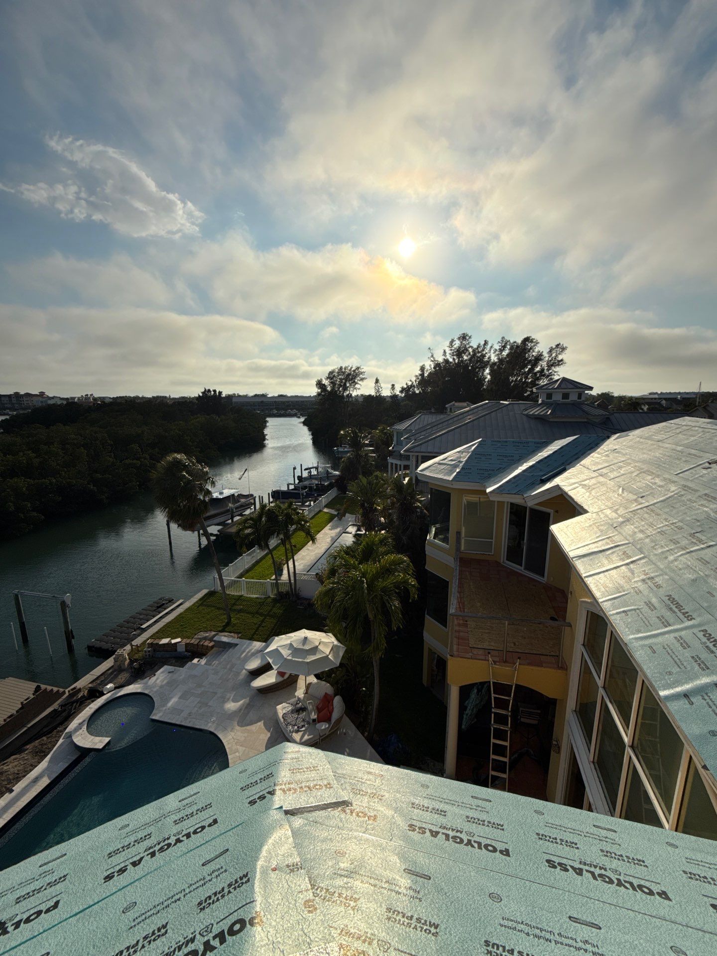 Project in St. Petersburg 33715 by Mitchell Roofing Company LLC