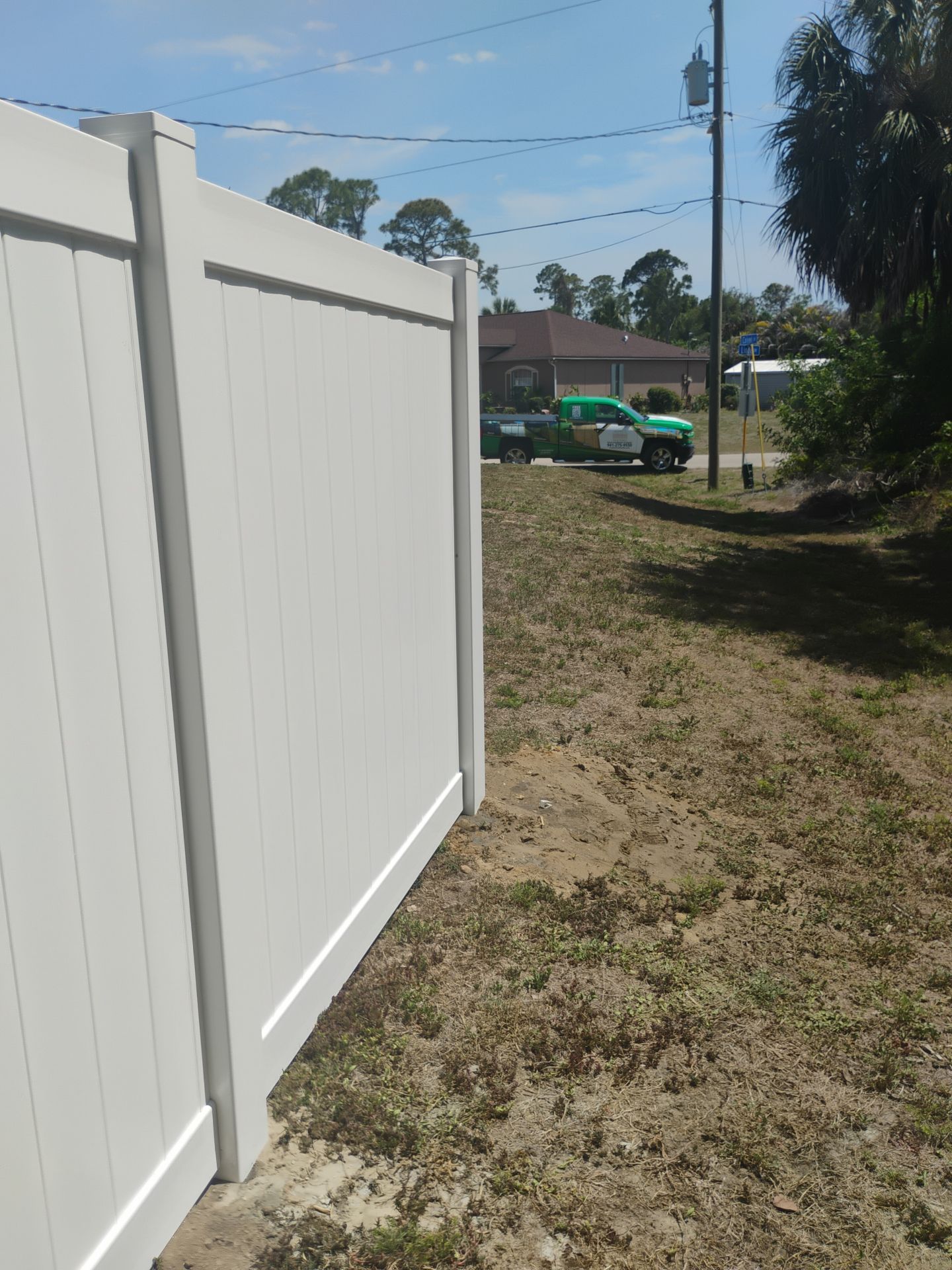 Vinyl Fence in North Port by True Fence LLC