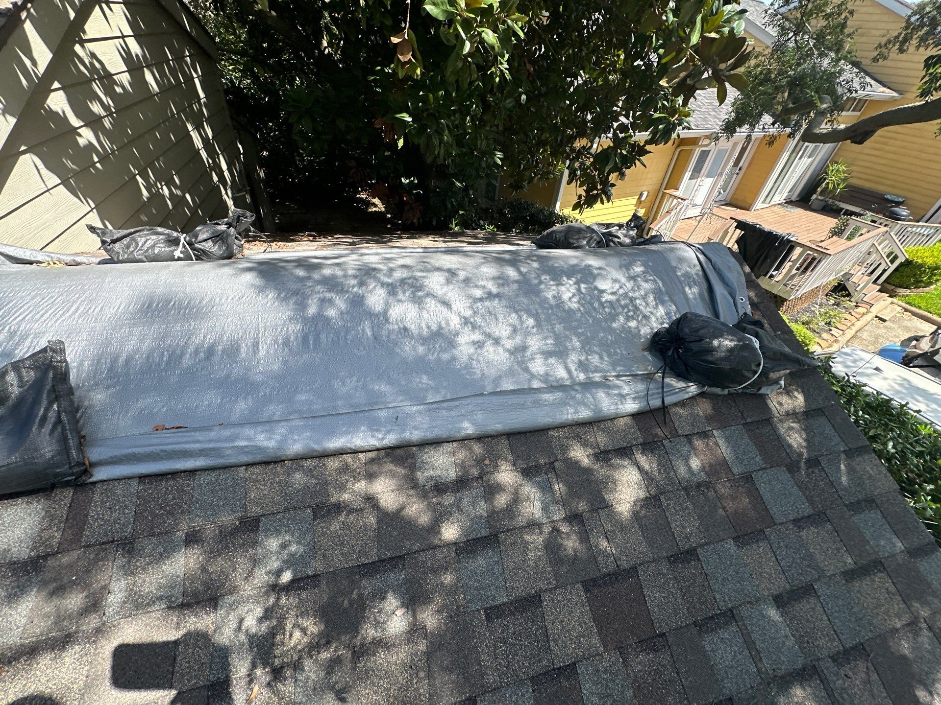 Peel-and-Stick Membrane Roof Repair — Montgomery, TX by PL Roofing & SB Roofing, LLC.