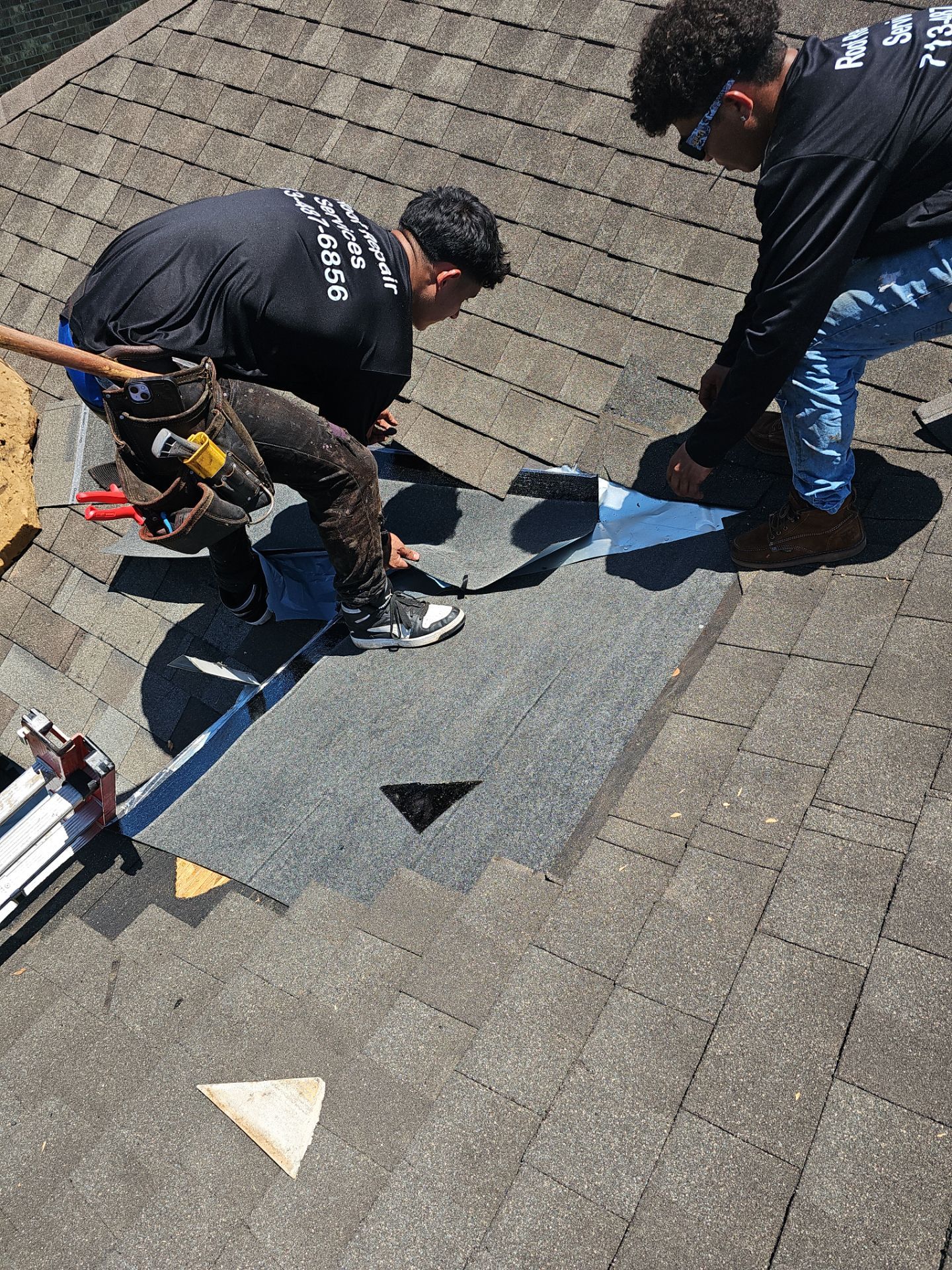 Residential Roofing Repair using Owen's Corning Duration (Lifetime) Shingles by Roof Repair Company