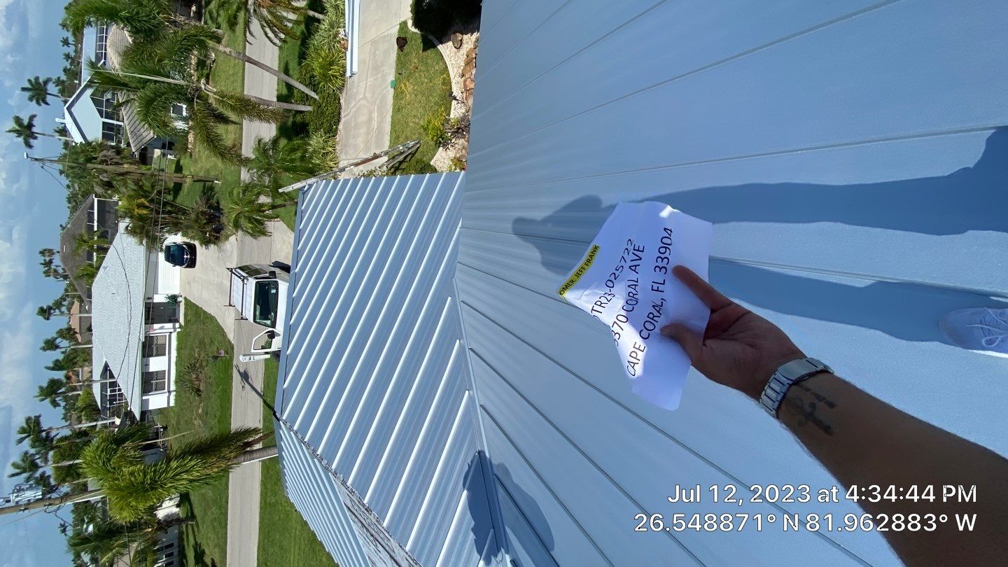 Residential Roofing Installation using Standing Seam Metal by Protek Roofing Heating Air & Solar