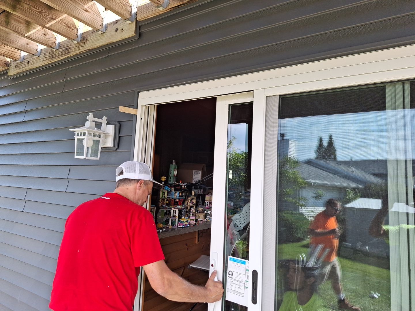 Window Installation using Provia Windows by Total Restoration Services 