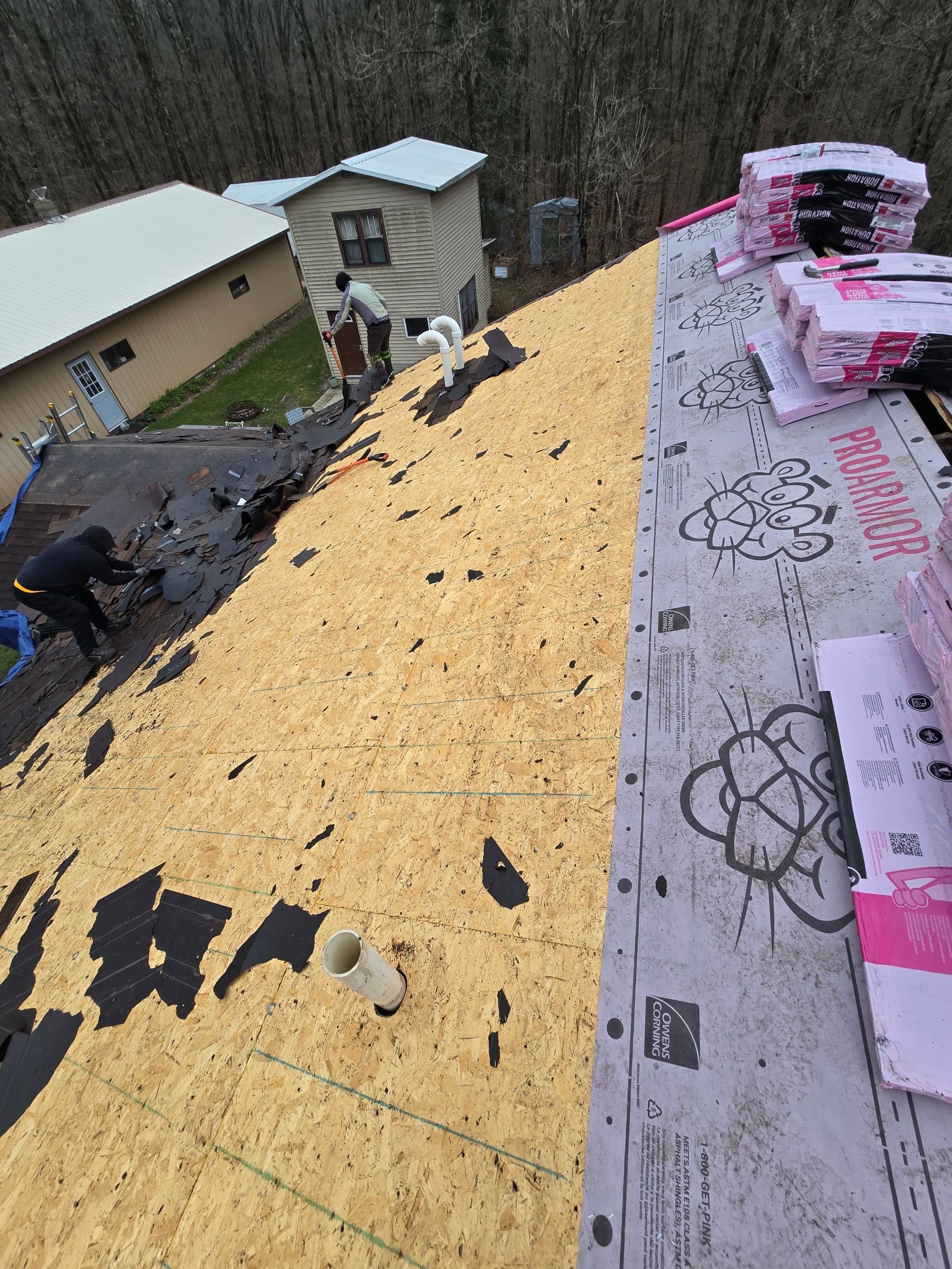 Project in Brainerd by CoMitted 365 Roofing & Exteriors 