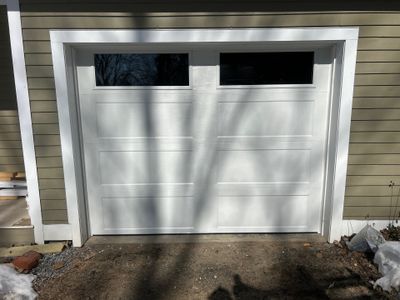 Door Installation using Clopay Bridgeport Steel Garage Doors
