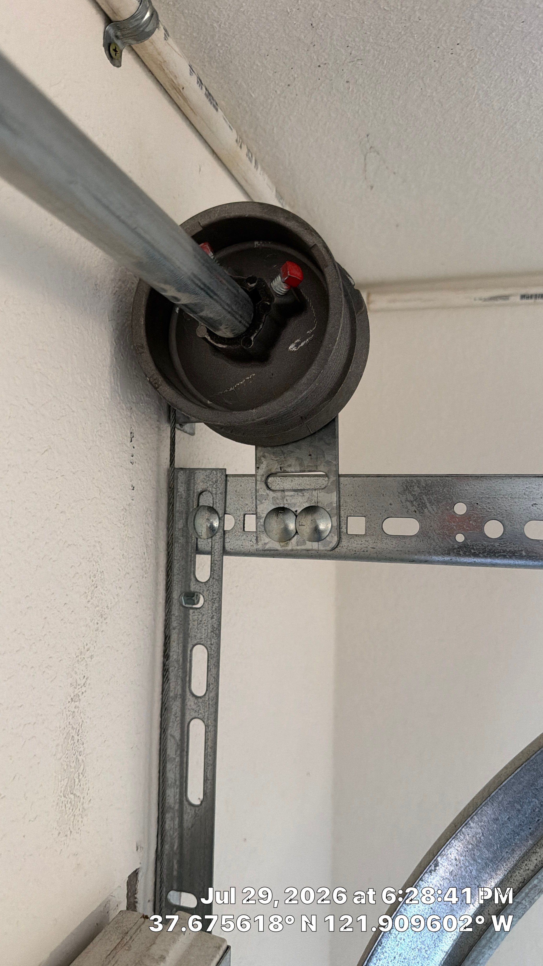 Torsion Spring Replacement and Hardware Upgrade in Pleasanton by Valiant Garage Door