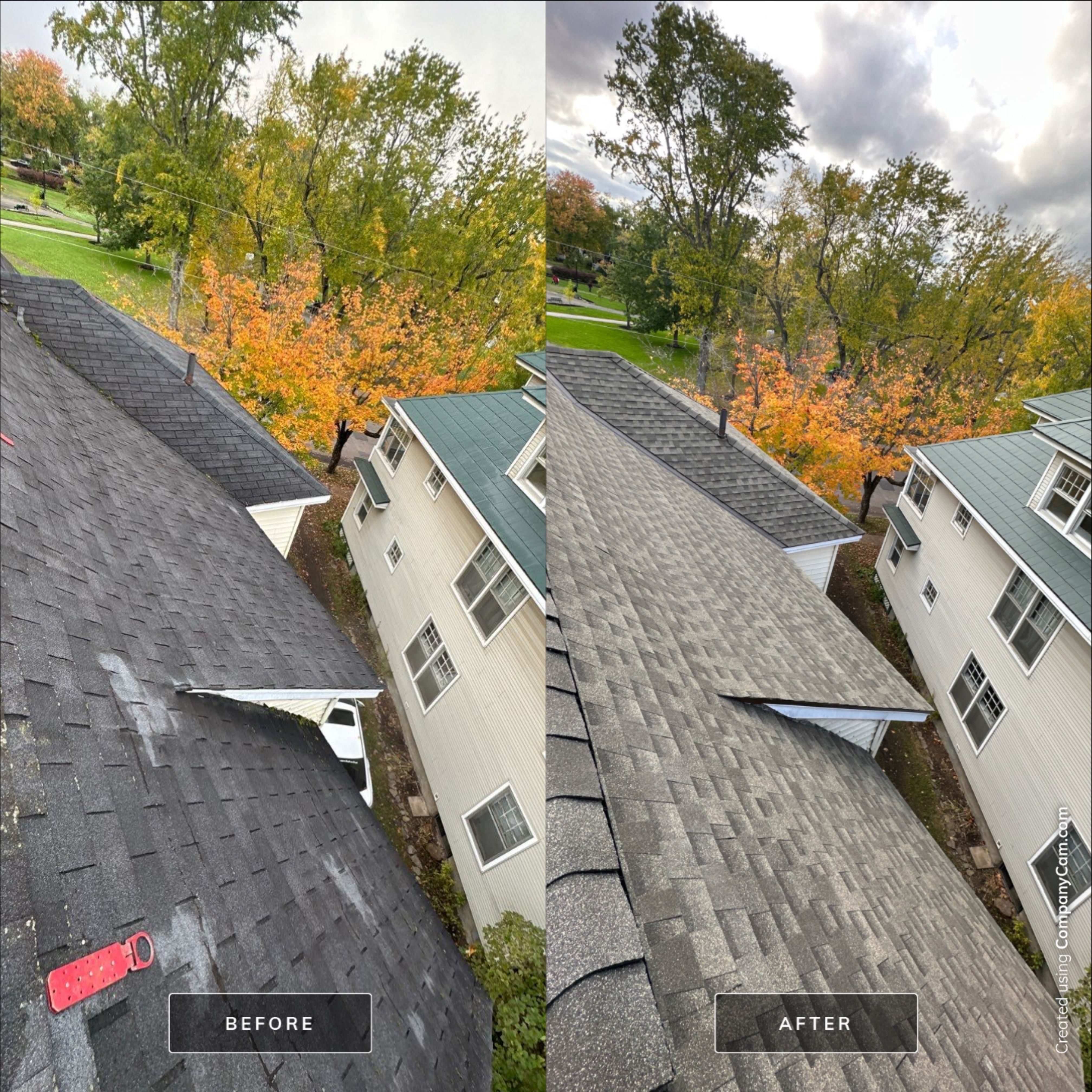 Residential Roofing Installation using Asphalt GAF HDZ by Artisan Roofing & Home Improvements Inc.