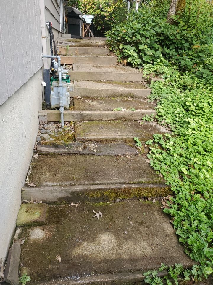 Patio Wash using Surface washer by Willamette Outdoor Wash LLC