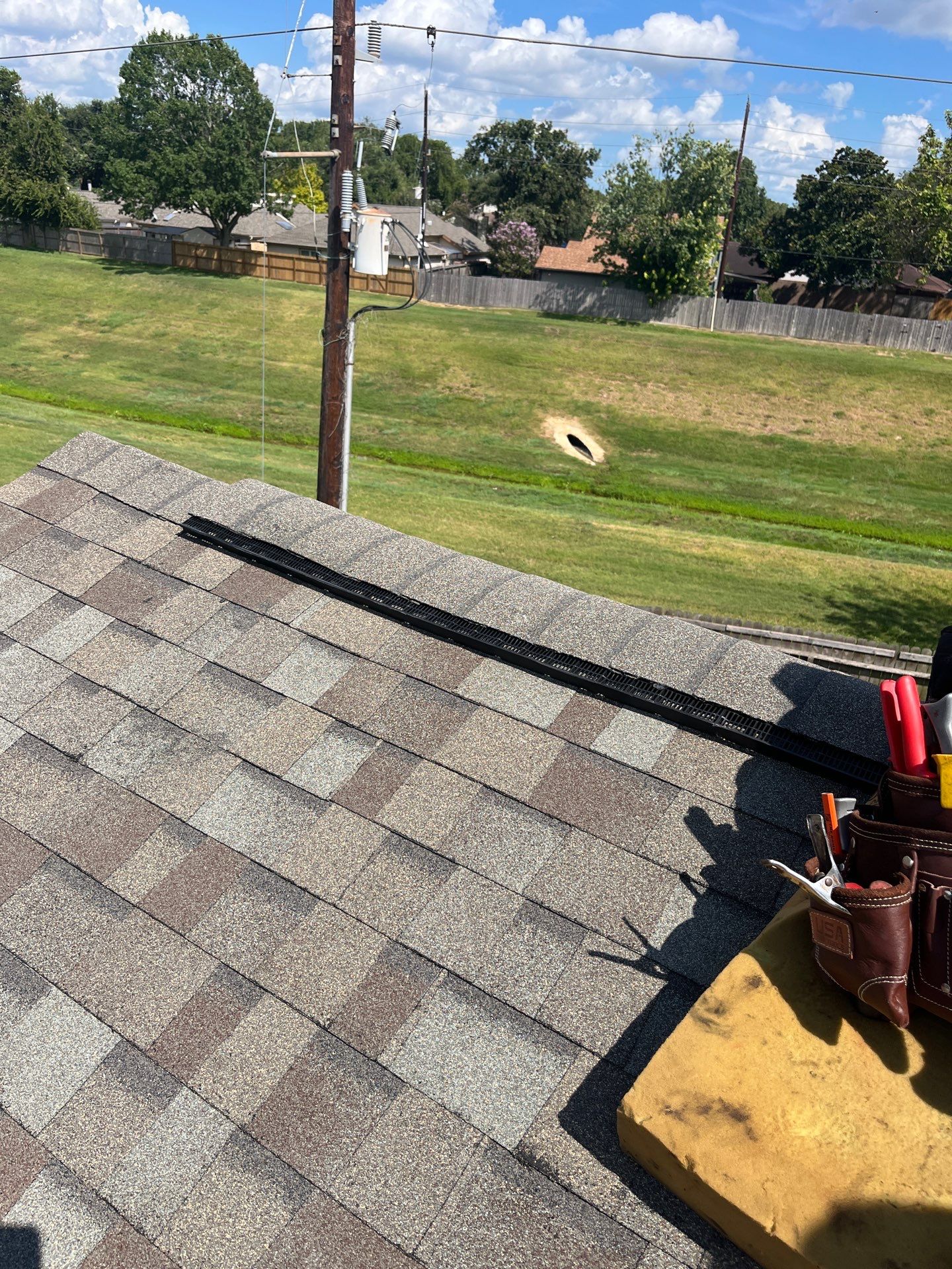 Residential Roofing Installation using Owen's Corning Duration (Lifetime) Shingles by Roof Repair Company
