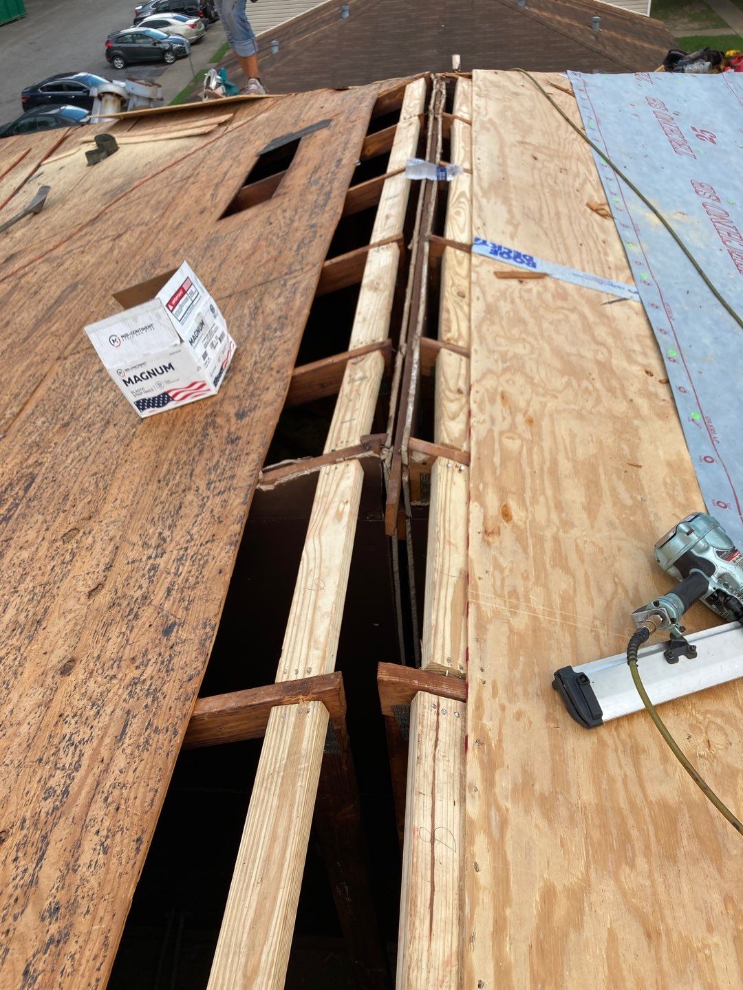 Residential Roofing Repair using Roof Replacement by American Roofing & Construction LLC