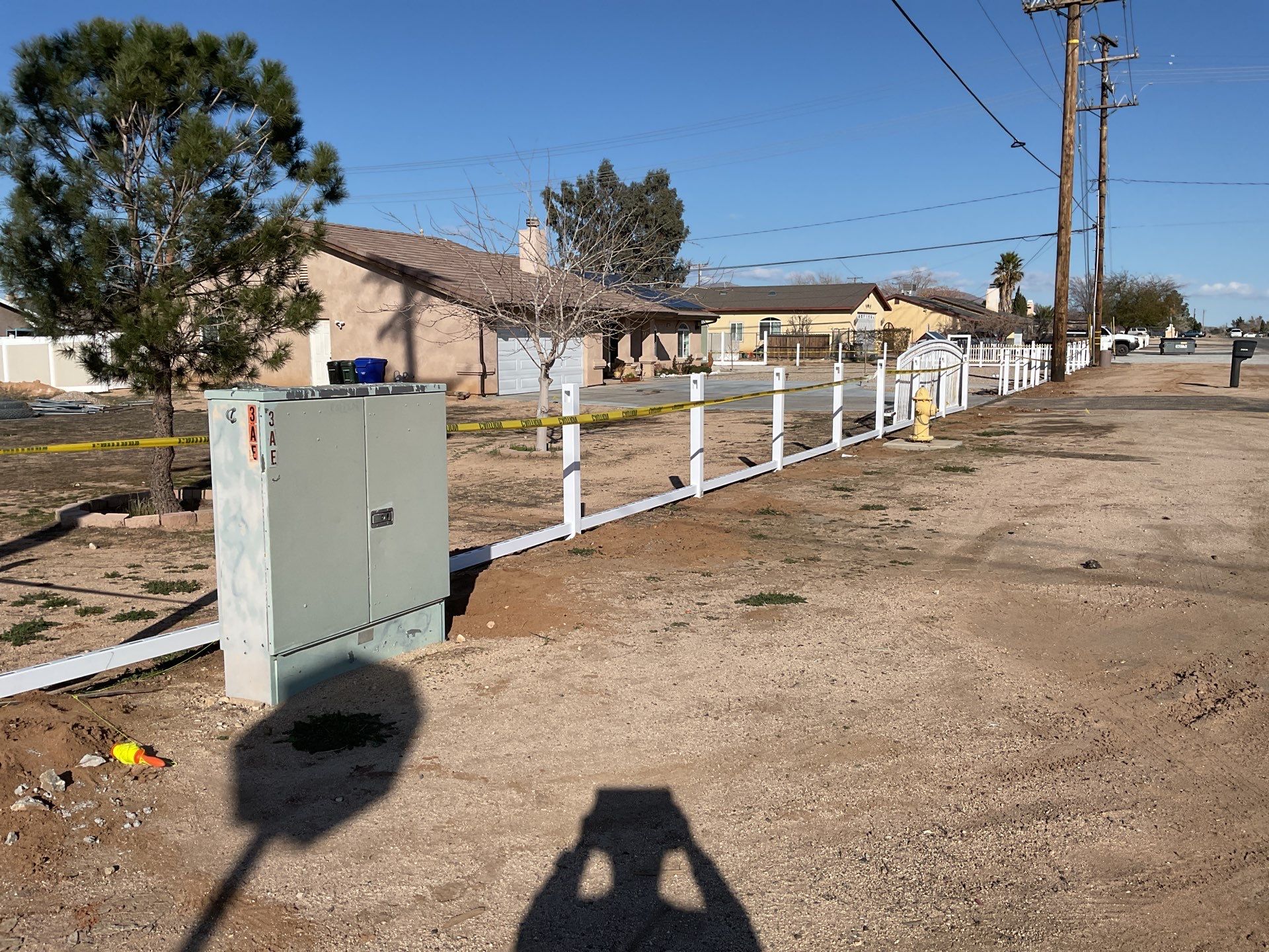 Box picket and privacy vinyl  by Fence Guys Inc. 