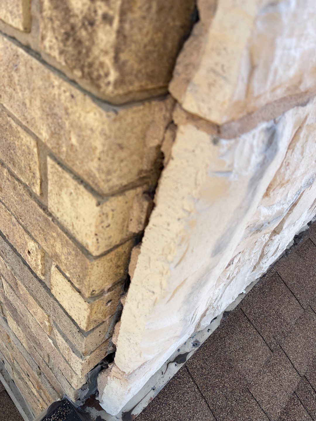 Leak Repair over Master Bedroom and Bathroom by Tex-Line Roofing