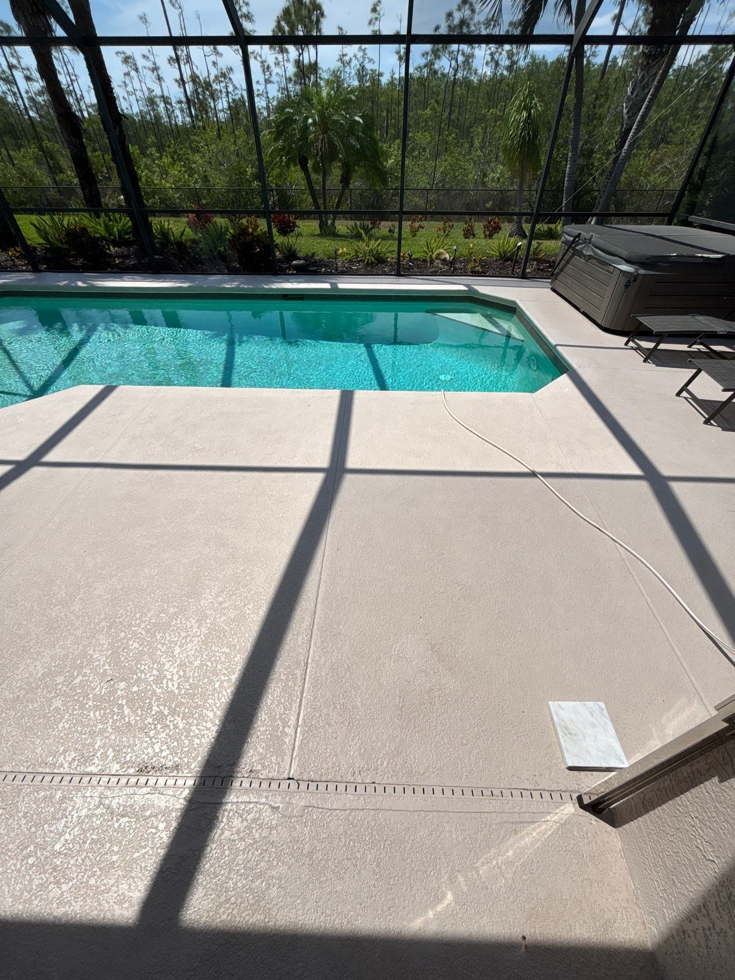 Porcelain Pool Deck - Colonial Country Club by Old Town Pavers Llc