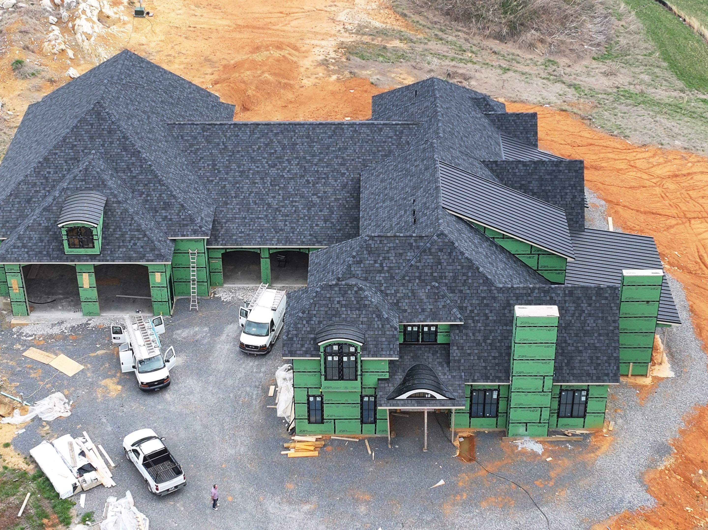 Lake Road New Construction - Belmont by Omnia Roofing