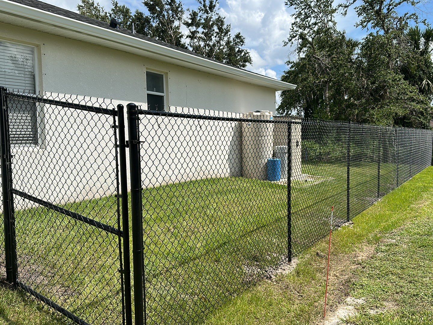 Chain-link Fence Installation using Chain-link Fence by Asap fence and gates, LLC