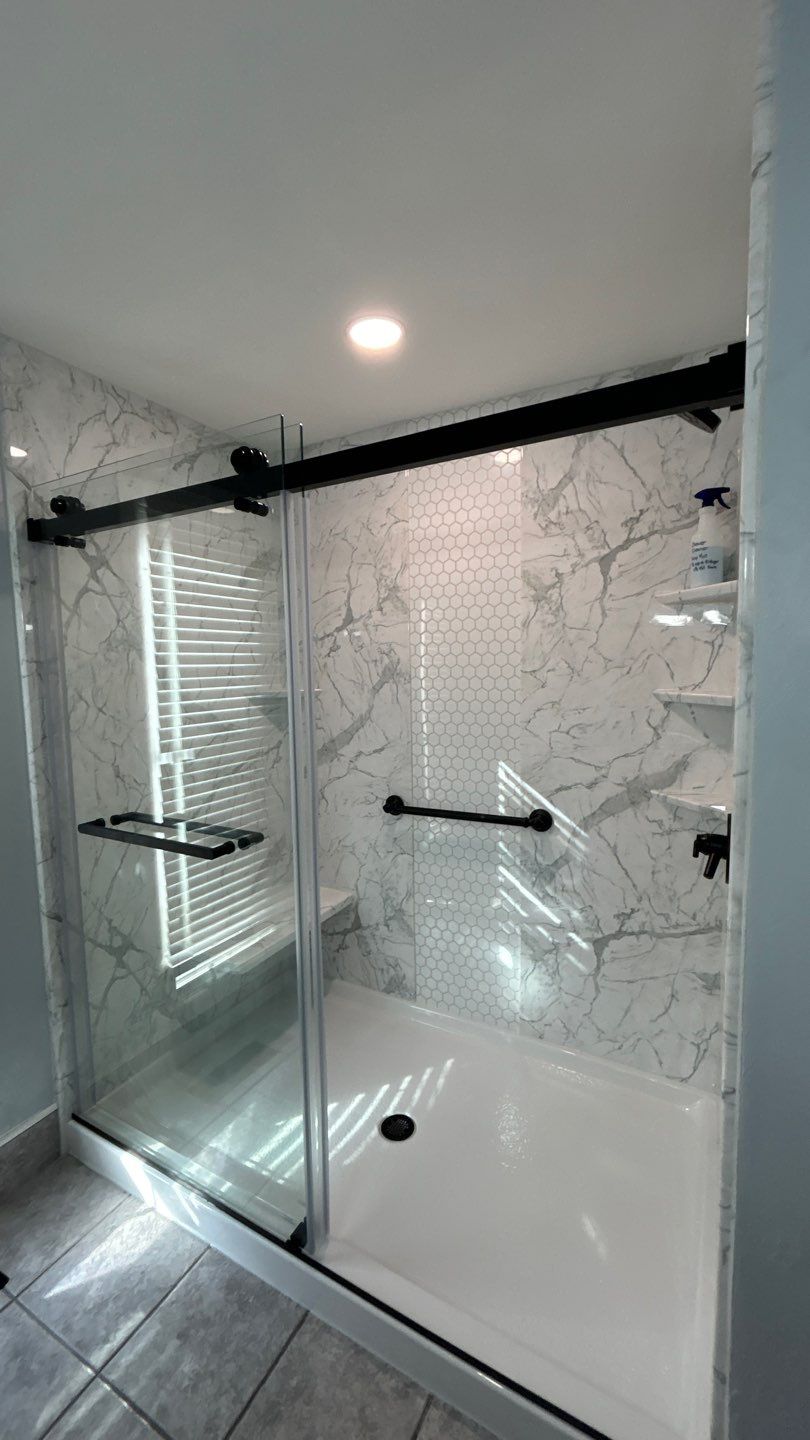 Extra Large Shower by BathPlanet SW Virginia