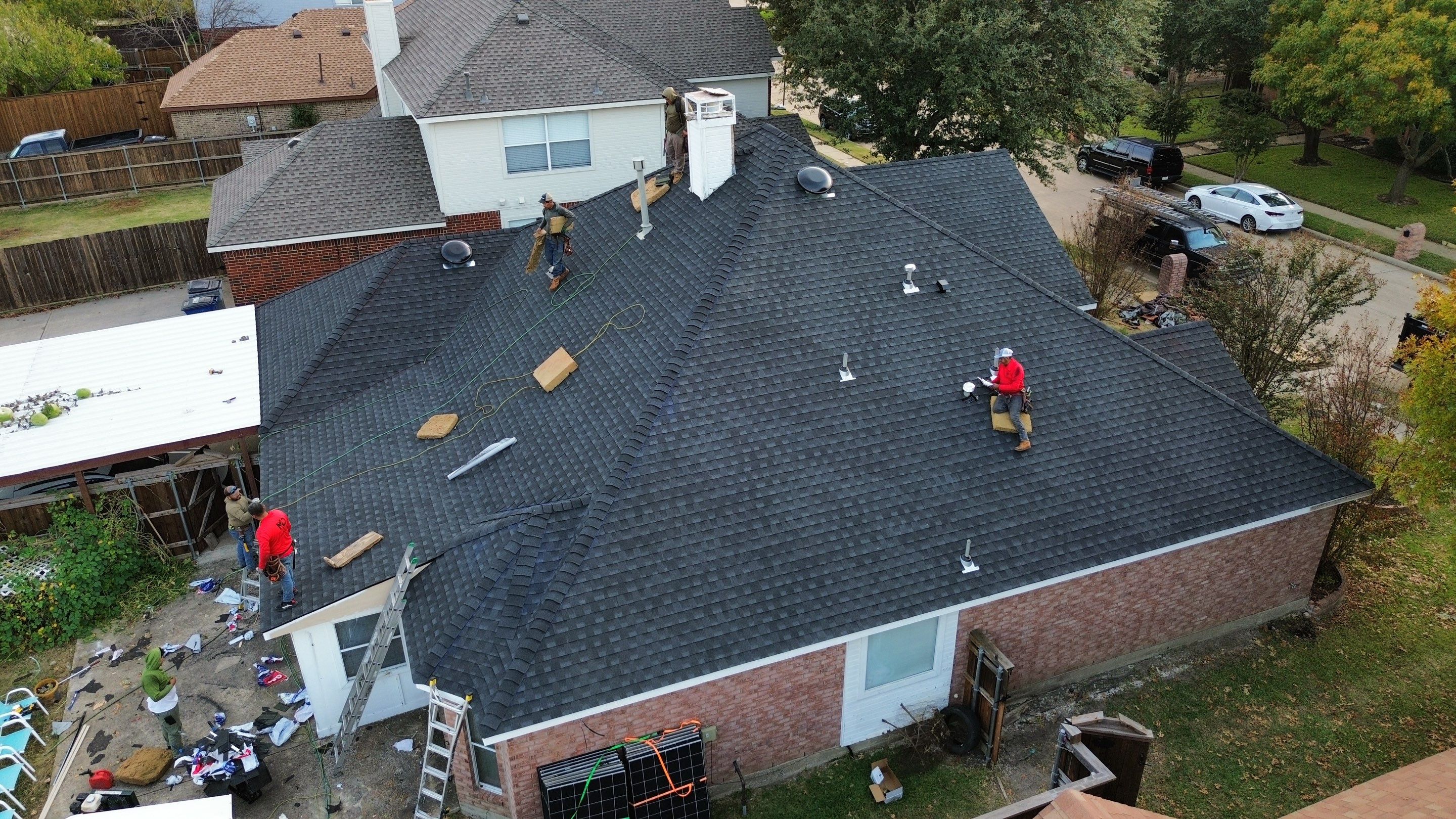 Project in Allen  by Zeus Exteriors