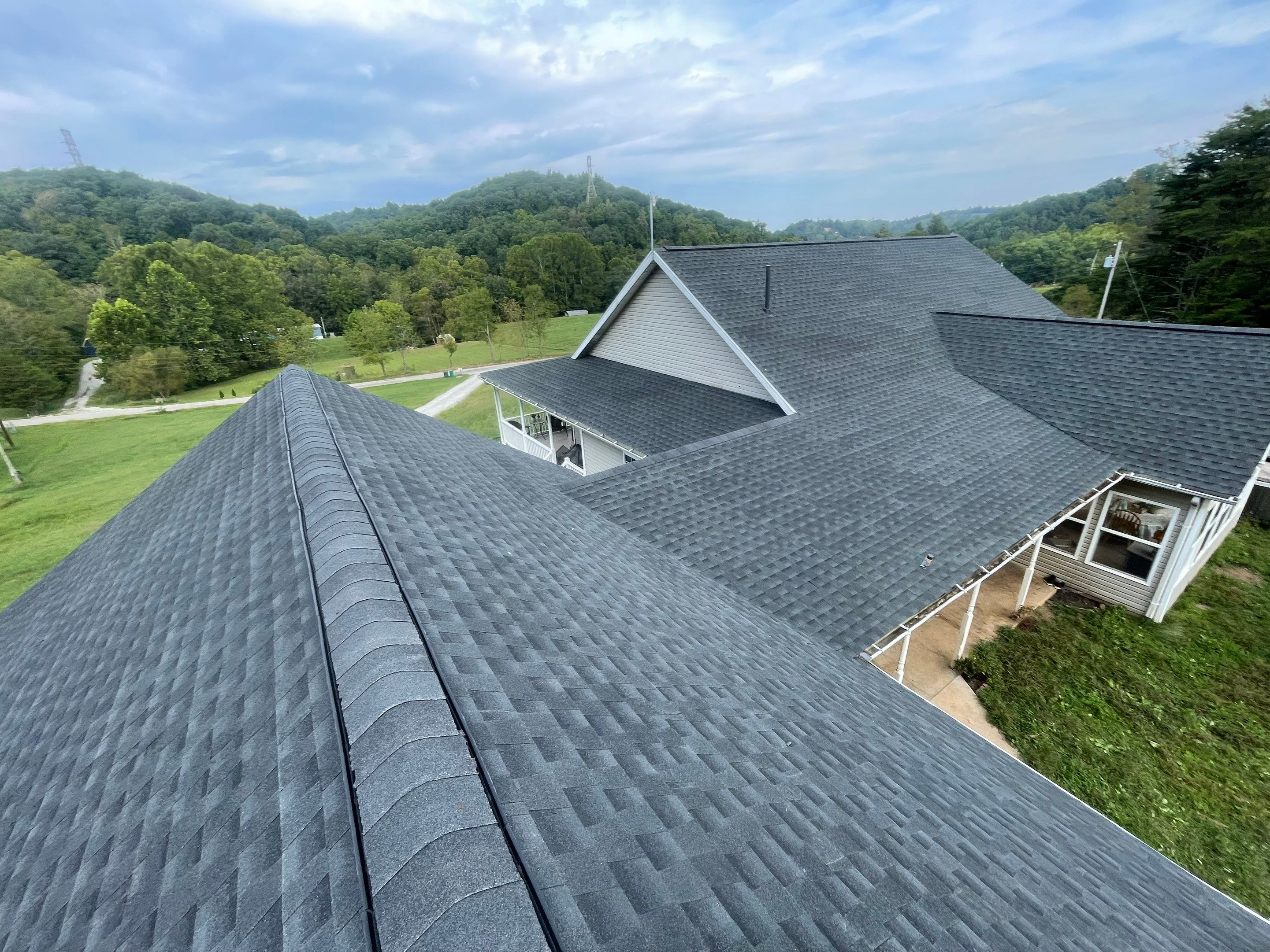 Residential Roofing Installation using GAF Timberline HDZ by Rainstoppers Roofing