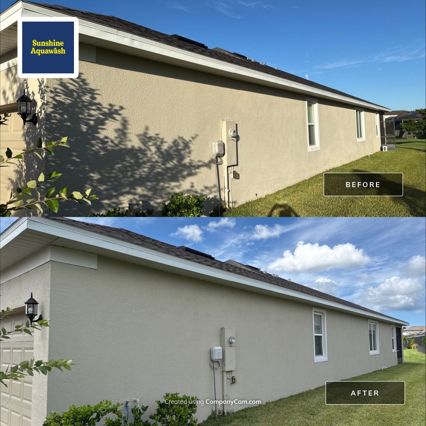 Complete House Wash, Driveway & Lanai Cleaning – Trevesta, Palmetto FL by Sunshine AquaWash